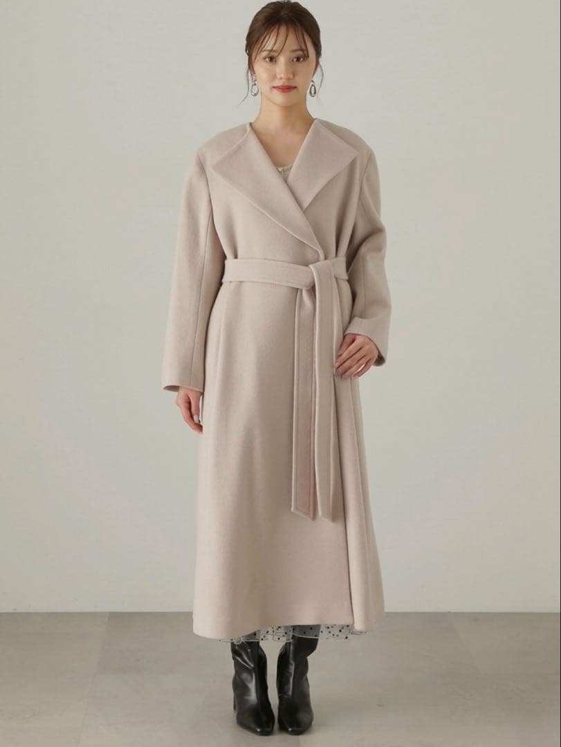 ガウンロングコート 24AW