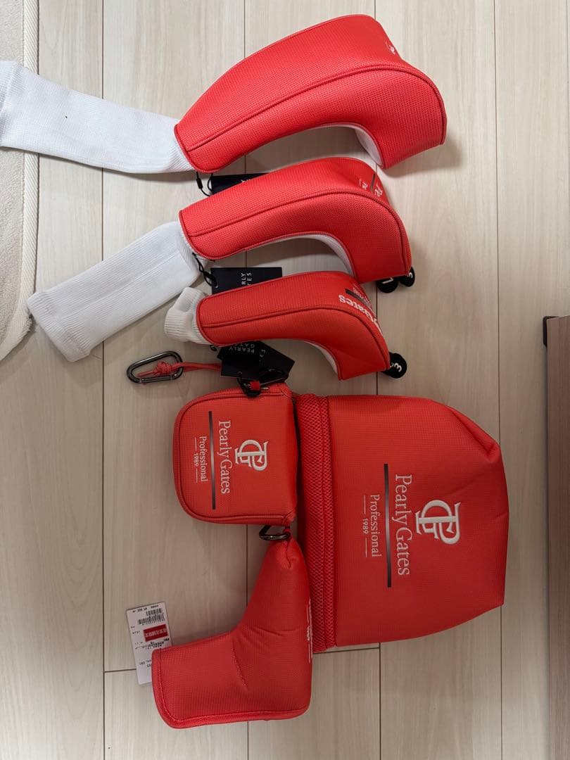 新品未使用　パーリーゲイツ　スタンドキャディバック　ヘッドカバー付