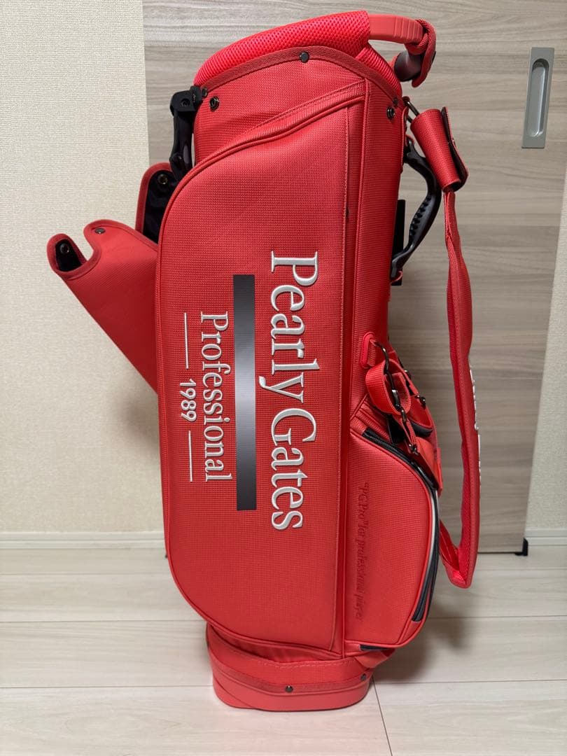 新品未使用　パーリーゲイツ　スタンドキャディバック　ヘッドカバー付