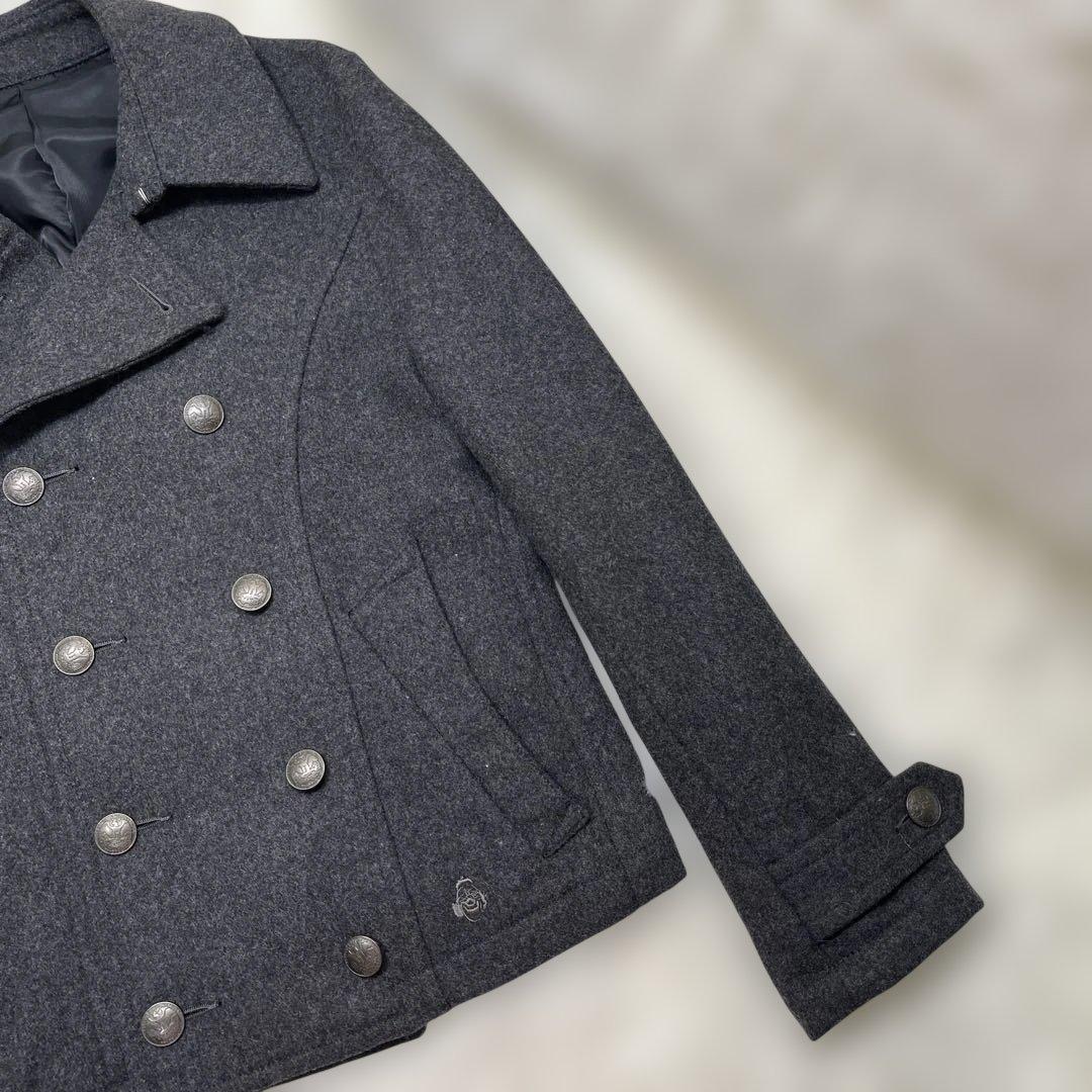 美品　PPFM ナポレオンジャケット Pコート ダブルブレスト Y2K Sサイズ