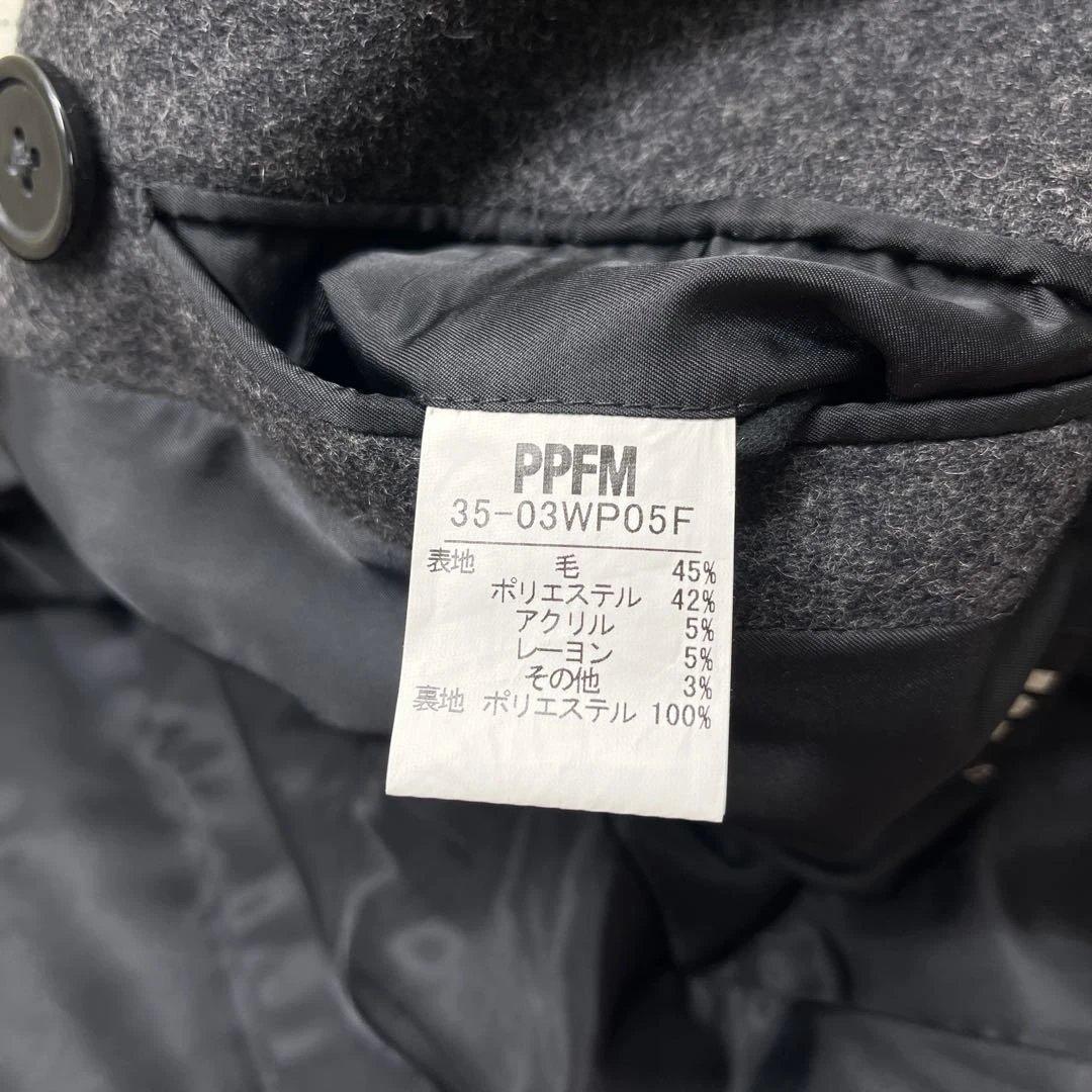 美品　PPFM ナポレオンジャケット Pコート ダブルブレスト Y2K Sサイズ