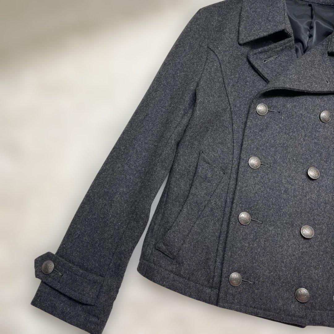 美品　PPFM ナポレオンジャケット Pコート ダブルブレスト Y2K Sサイズ