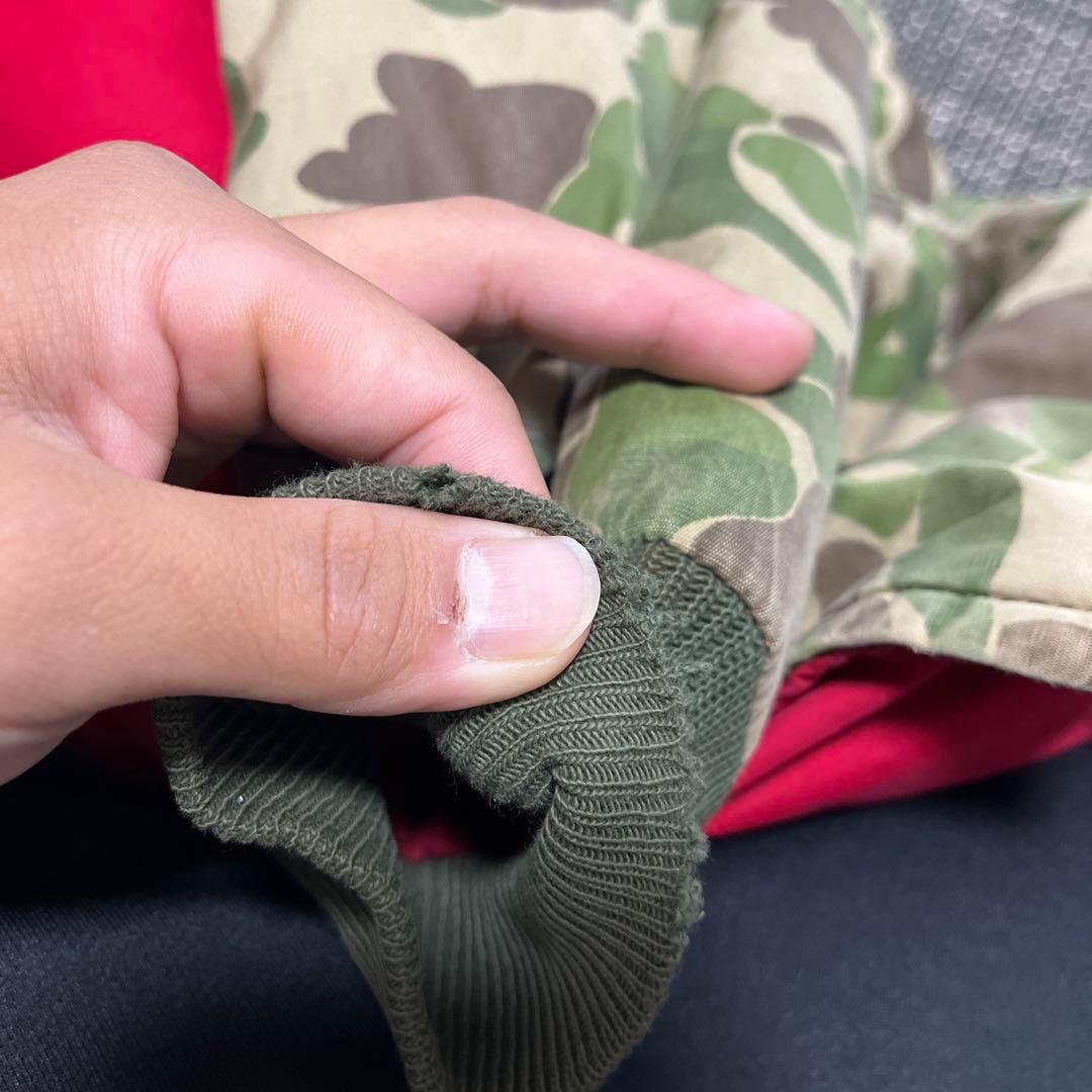 60s ハンターカモ ハンティングジャケット リバーシブル デカ五角形ジップ