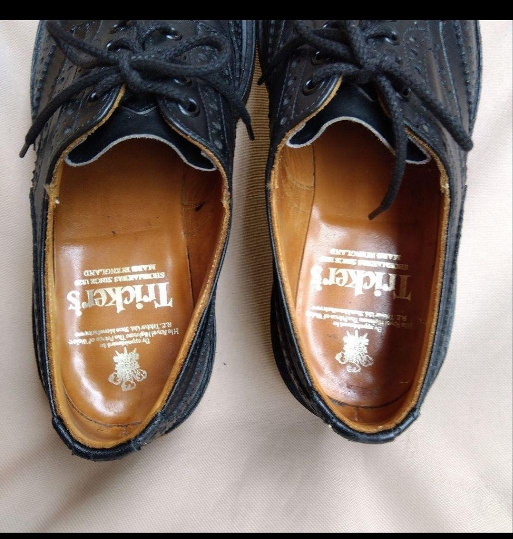 美品　トリッカーズ　バートン　セブンハーフ　ブラック