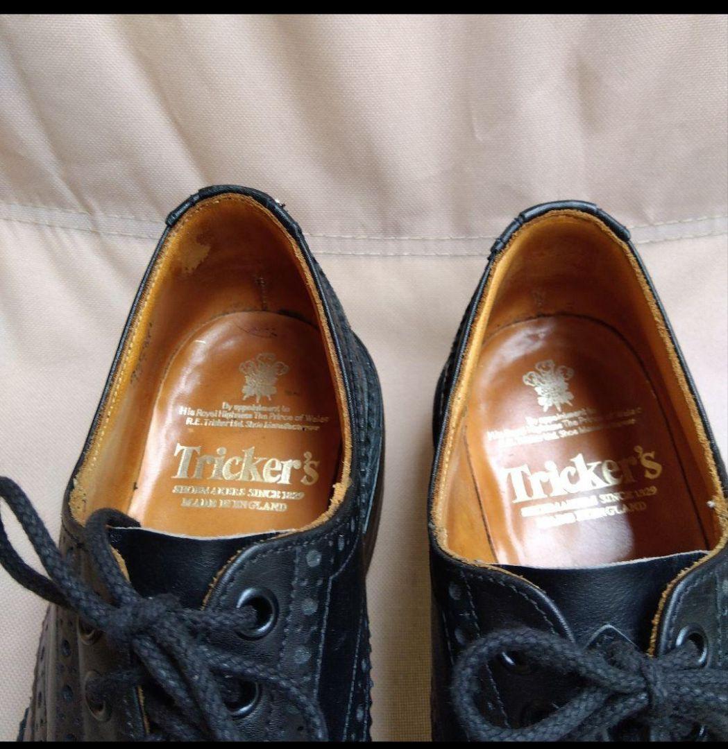 美品　トリッカーズ　バートン　セブンハーフ　ブラック