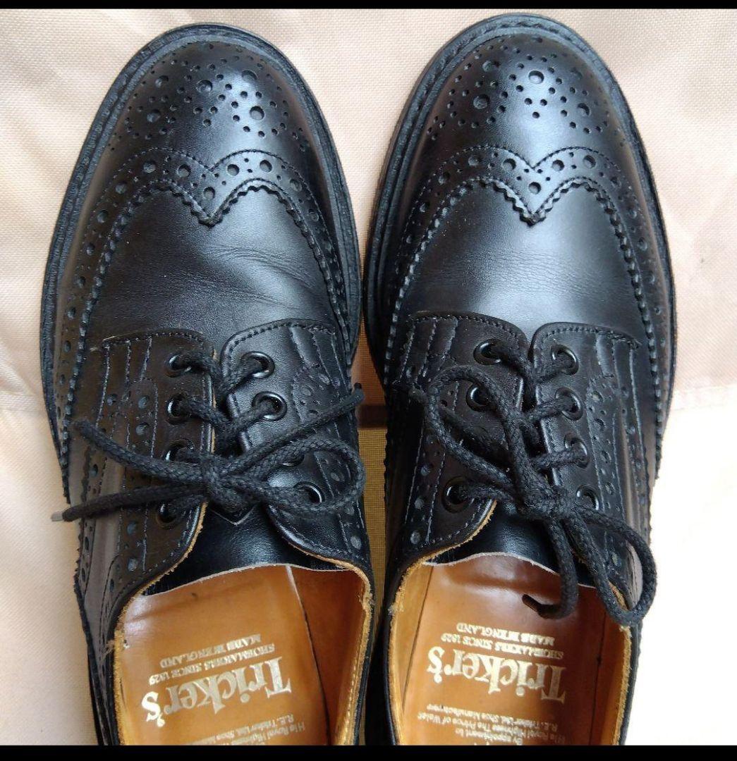 美品　トリッカーズ　バートン　セブンハーフ　ブラック