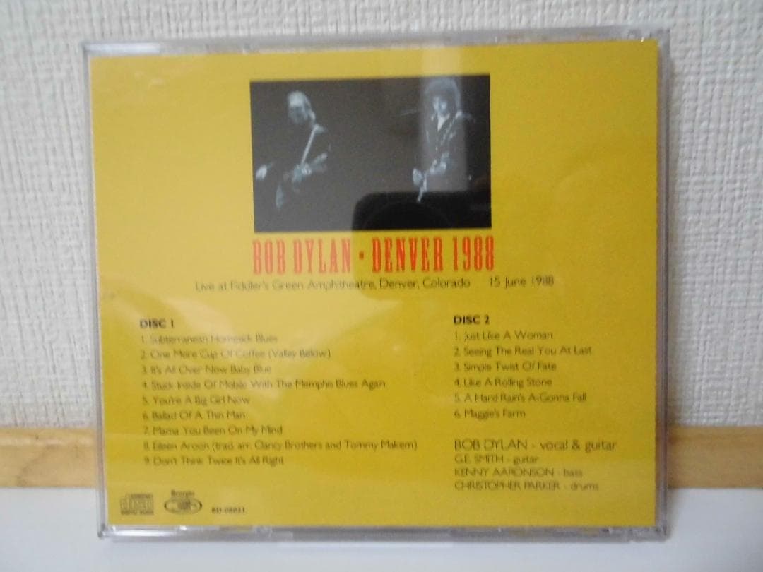 ボブ・ディラン　Denver 1988 (2CD)