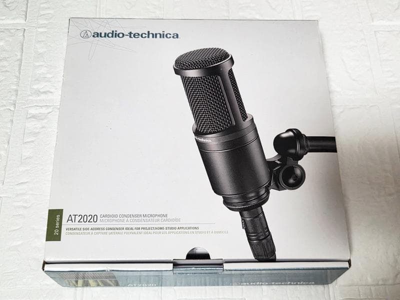 audio-technica コンデンサーマイク AT2020 XLRケーブル付