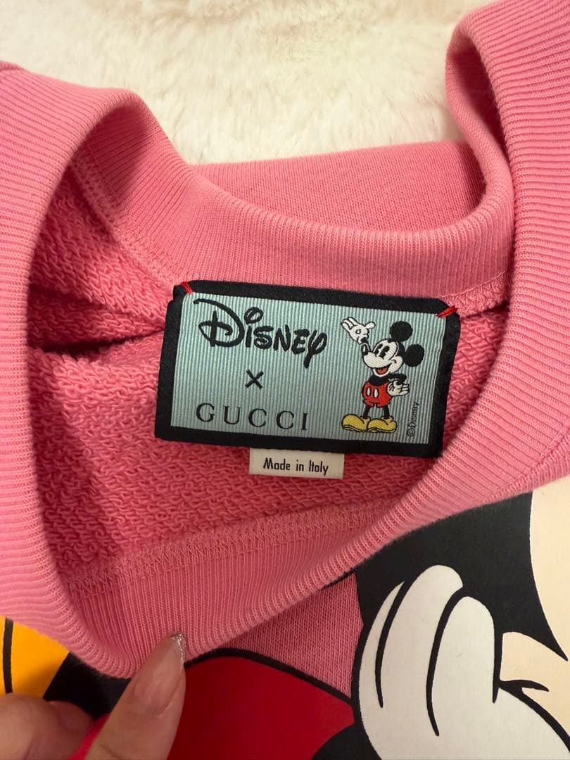GUCCI ×ミッキーコラボトレーナー M ユニセックス