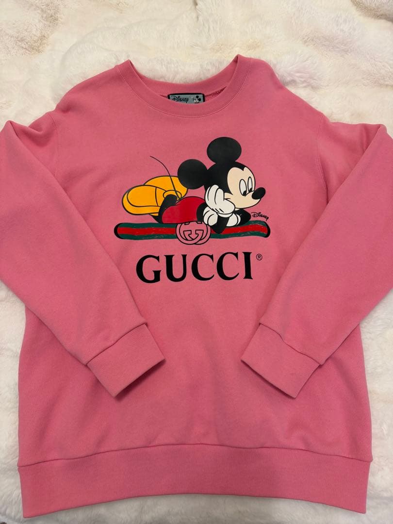 GUCCI ×ミッキーコラボトレーナー M ユニセックス