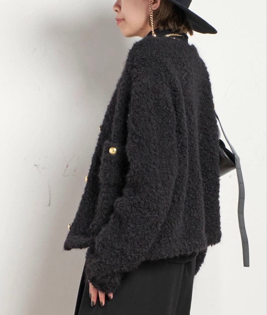 AP STUDIOニットジャケットEVERYDAY I LIKE【新品】 タグ付