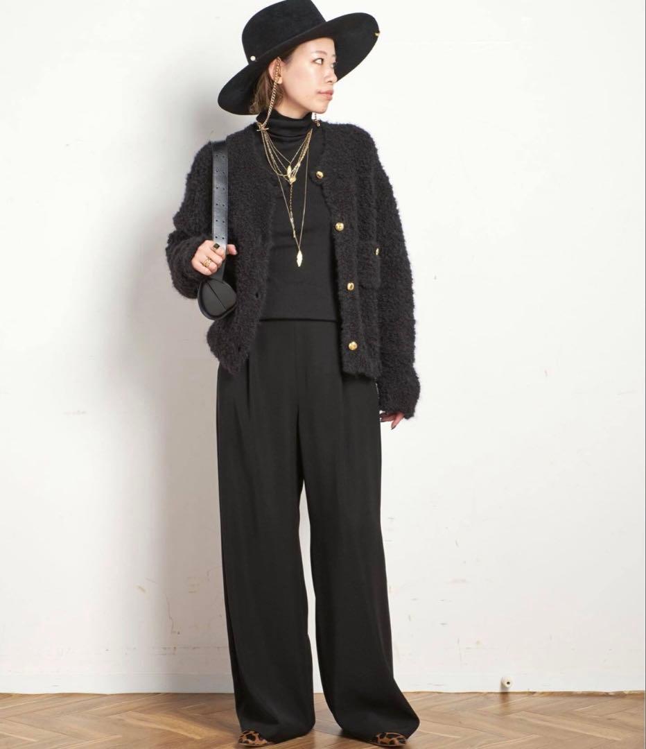 AP STUDIOニットジャケットEVERYDAY I LIKE【新品】 タグ付