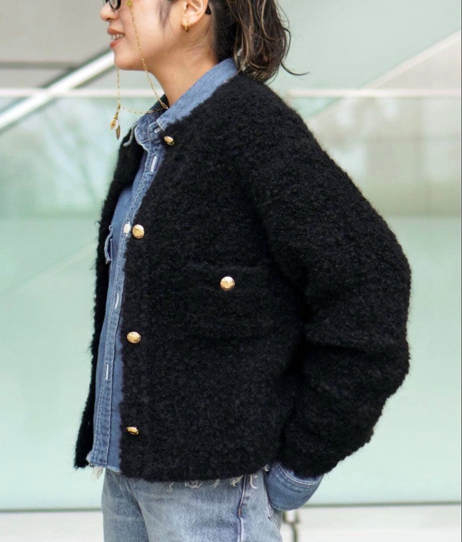 AP STUDIOニットジャケットEVERYDAY I LIKE【新品】 タグ付