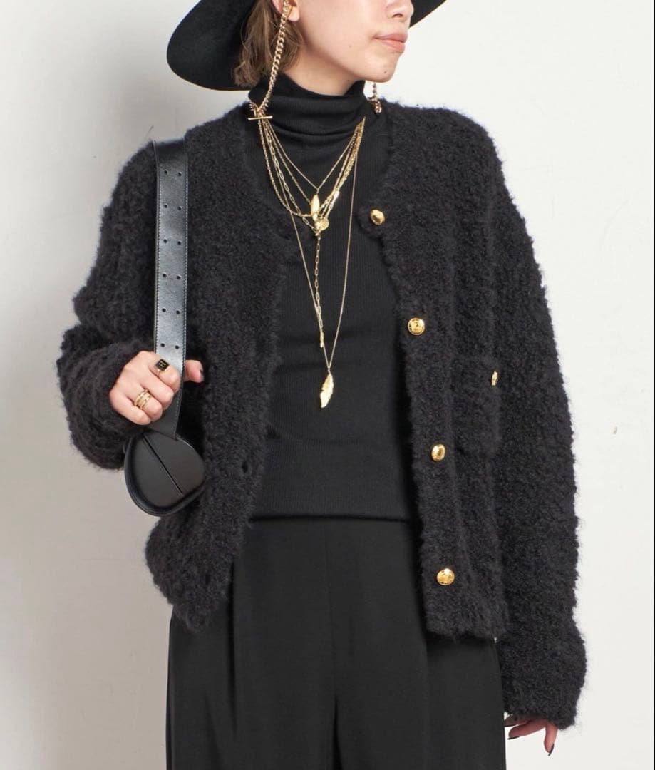 AP STUDIOニットジャケットEVERYDAY I LIKE【新品】 タグ付