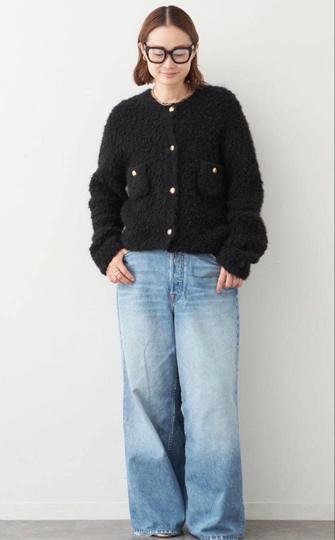 AP STUDIOニットジャケットEVERYDAY I LIKE【新品】 タグ付