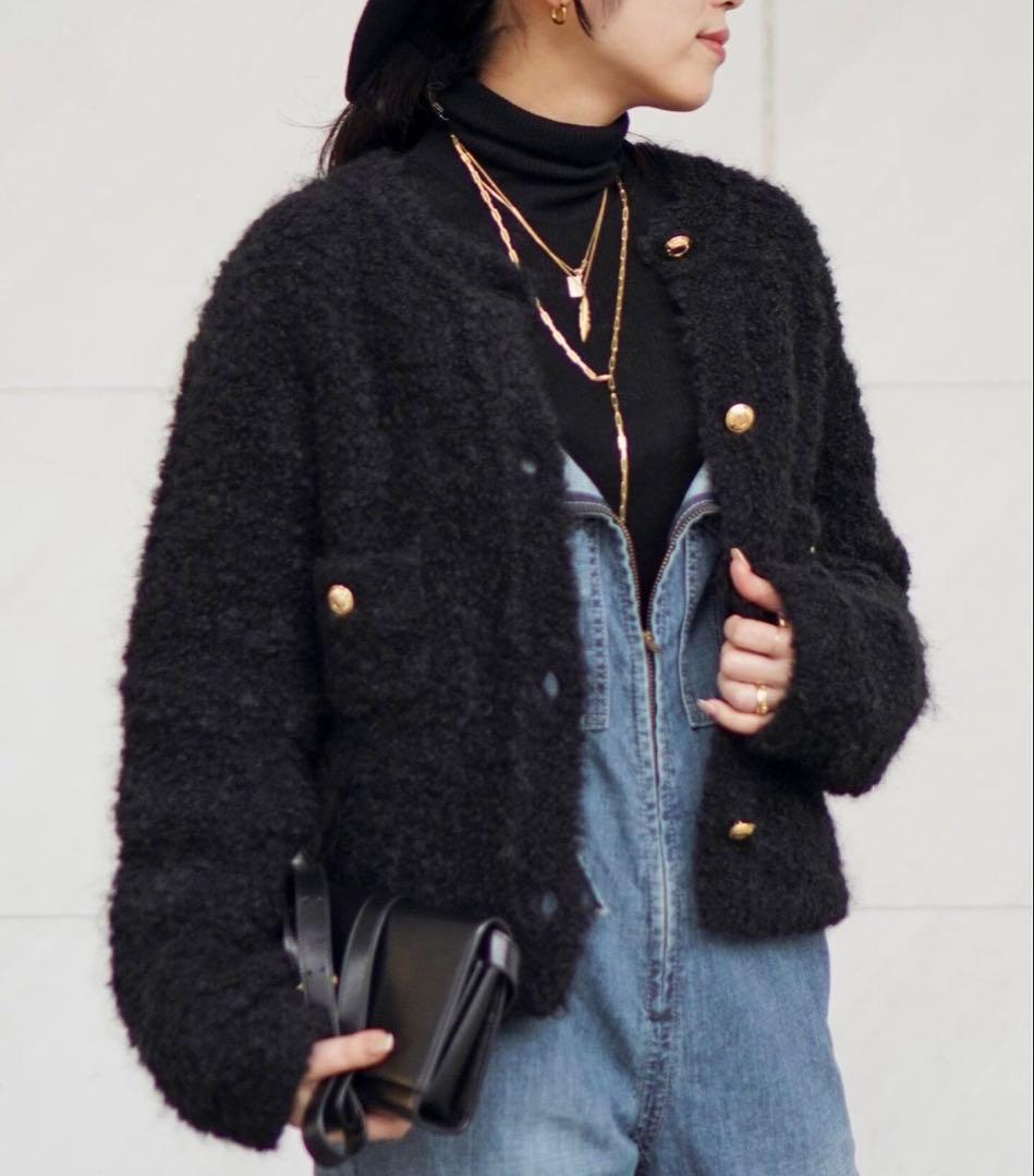 AP STUDIOニットジャケットEVERYDAY I LIKE【新品】 タグ付