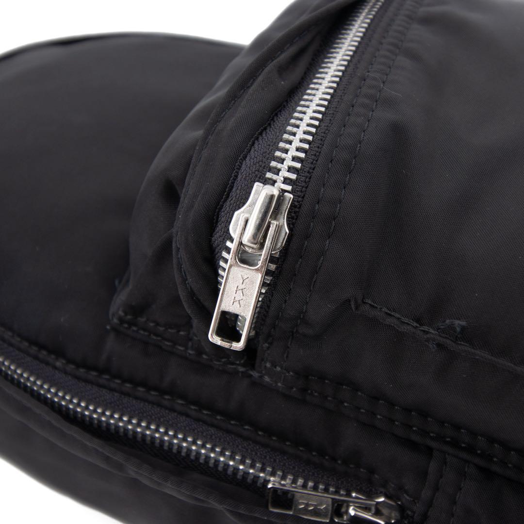 A031【美品】ポーター／タンカー　リュック　デイパック　バックパック　ブラック