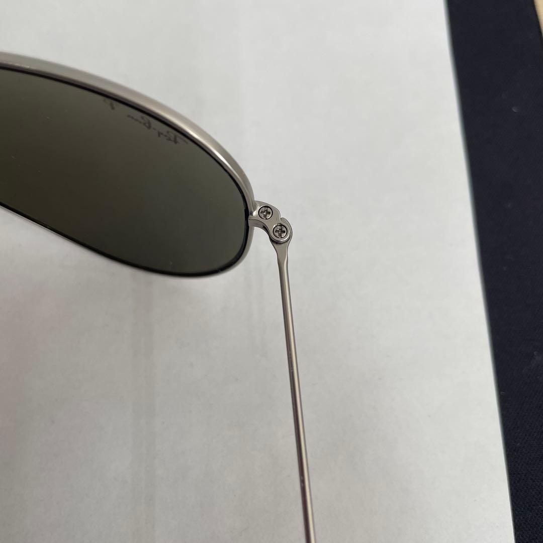 値下　希少海外モデル Ray-Ban P アビエーターサングラス グレー
