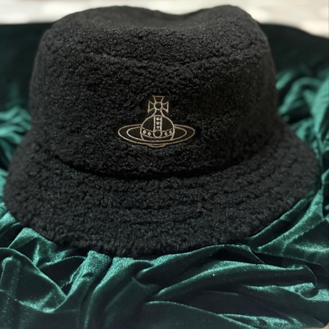 VivienneWestwood ボアバケットハット（ラストお値下げです‼️）