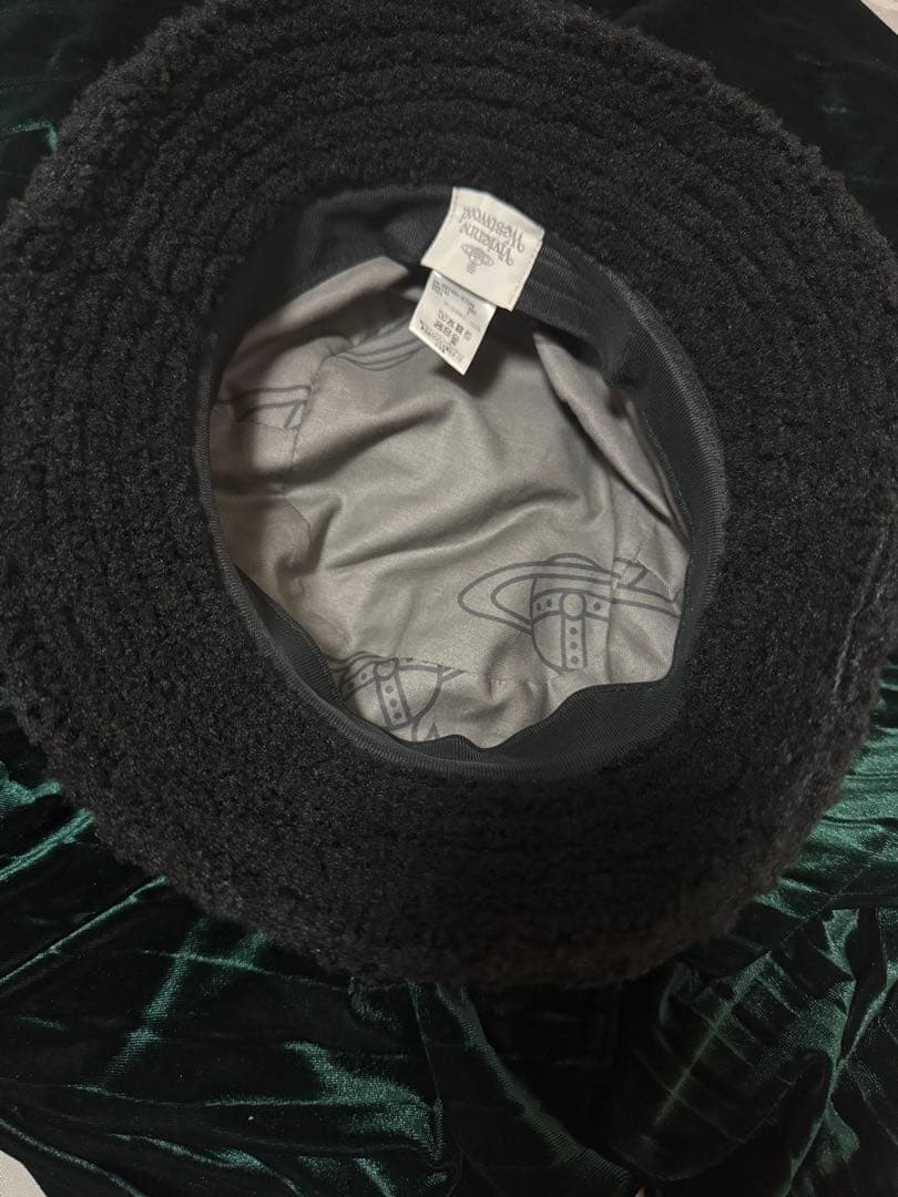 VivienneWestwood ボアバケットハット（ラストお値下げです‼️）