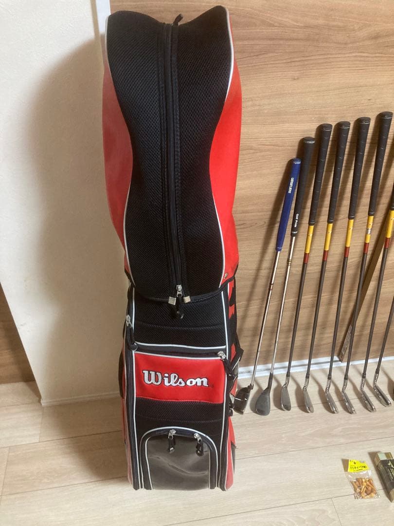 テーラーメイド　他　クラブセット　キャディバッグ　アイアン　中級・初心者向け