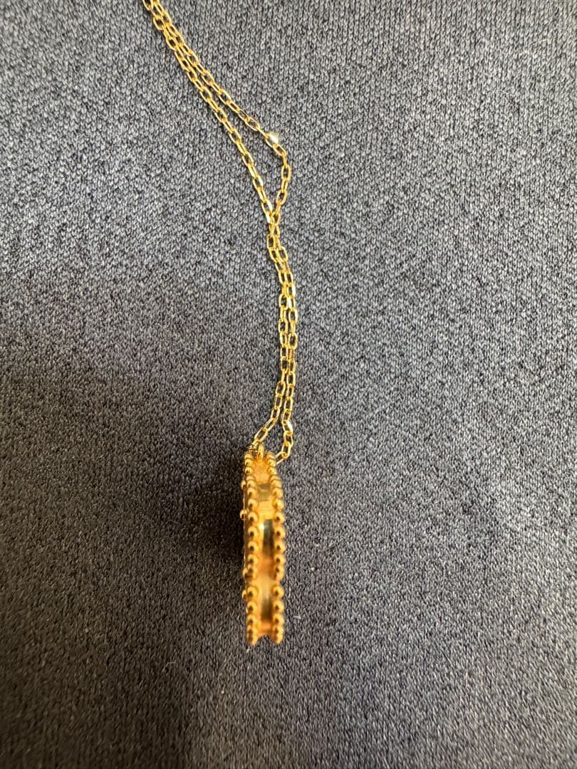 早ちゃんです。 K18 ゴールド 四つ葉のクローバーネックレス