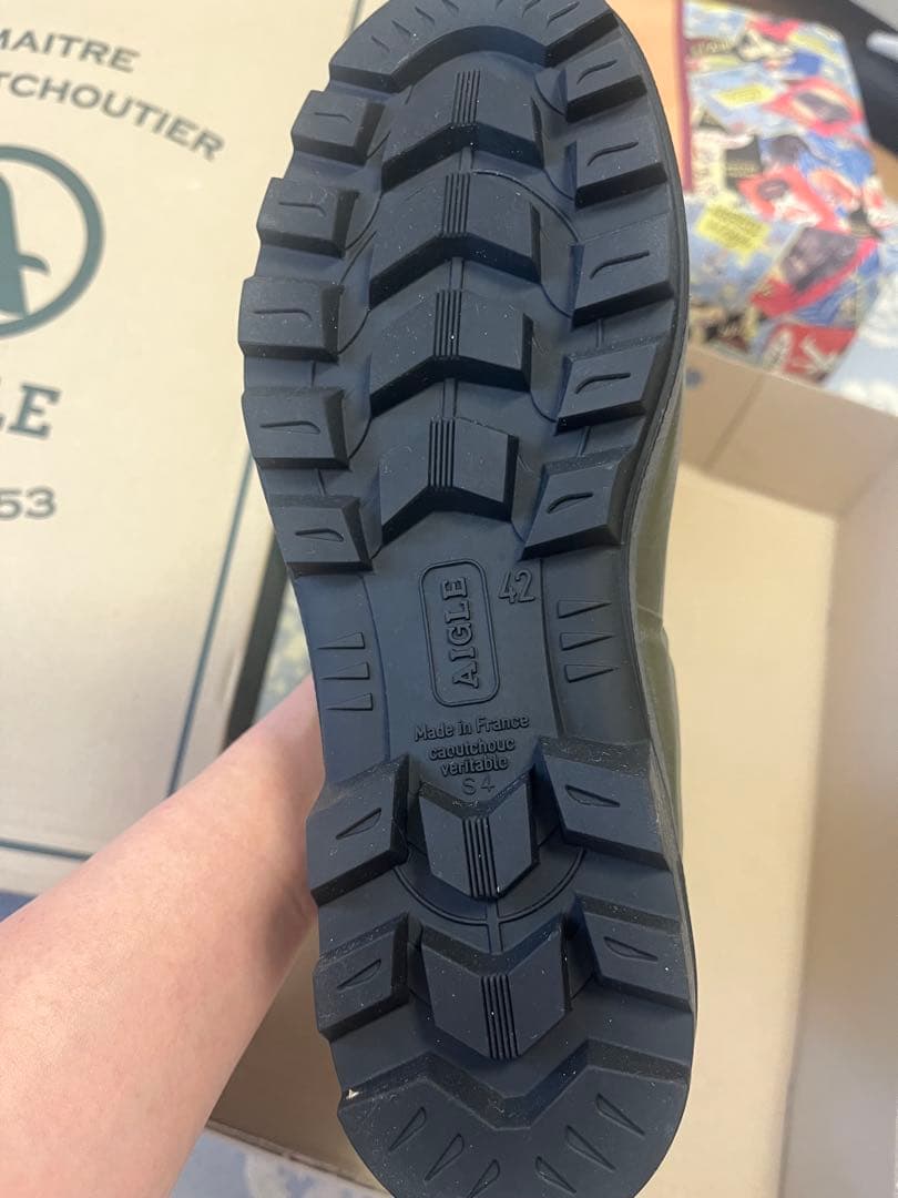 26-28cm AIGLE エーグル ベニル 42 26cm レディース・メンズ