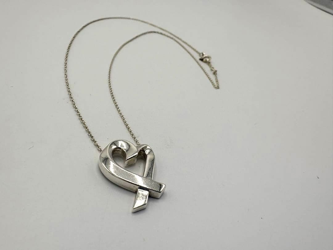 Tiffany & Co. ラビングハートネックレスL