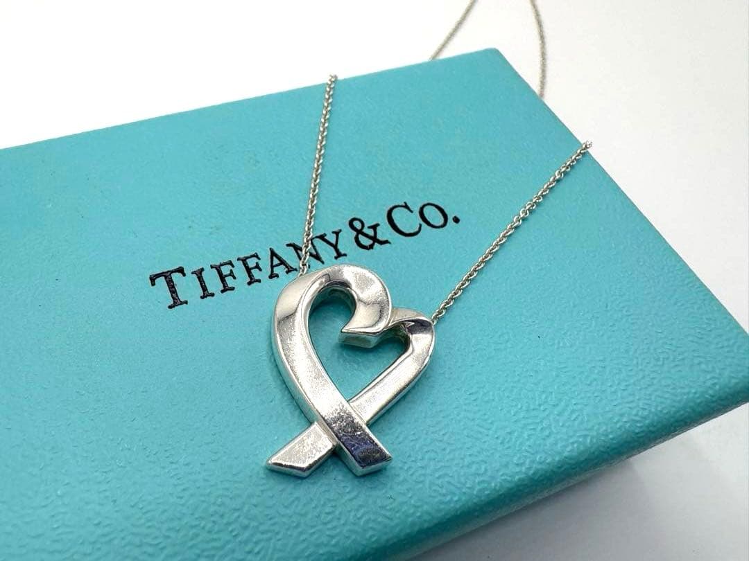 Tiffany & Co. ラビングハートネックレスL