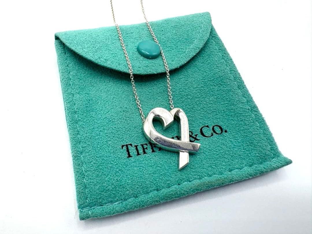 Tiffany & Co. ラビングハートネックレスL