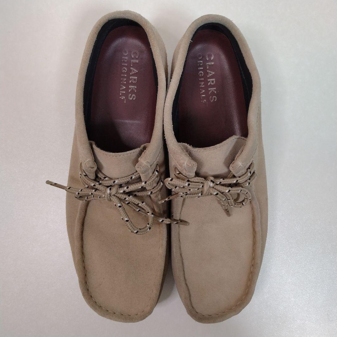Clarks クラークス ワラビー ゴアテックス ベージュ