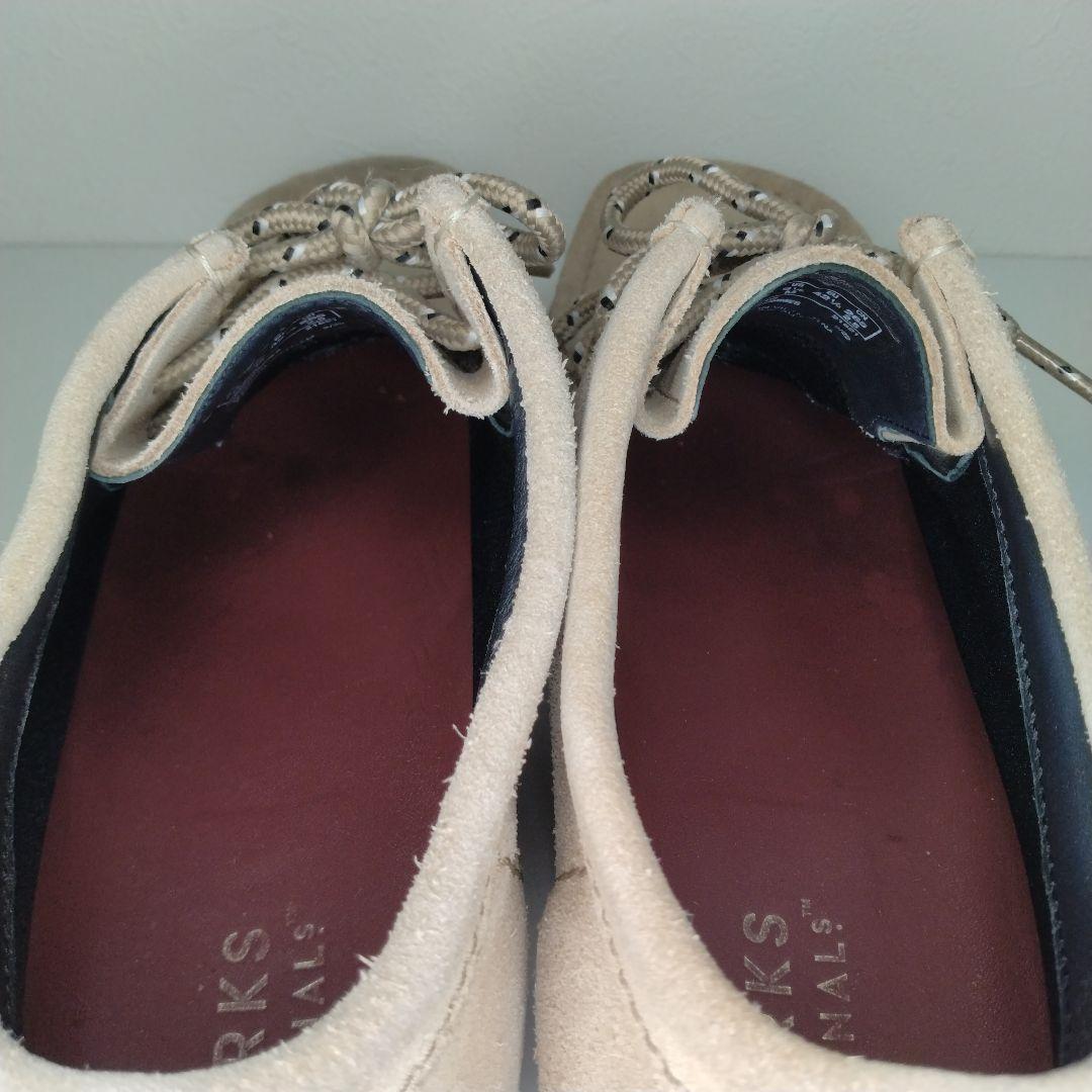 Clarks クラークス ワラビー ゴアテックス ベージュ