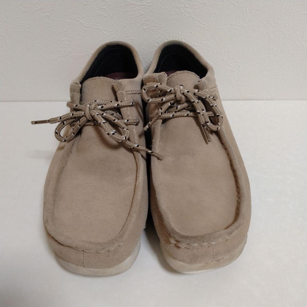 Clarks クラークス ワラビー ゴアテックス ベージュ