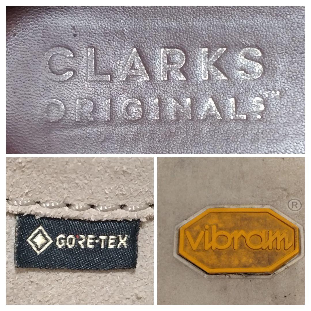Clarks クラークス ワラビー ゴアテックス ベージュ