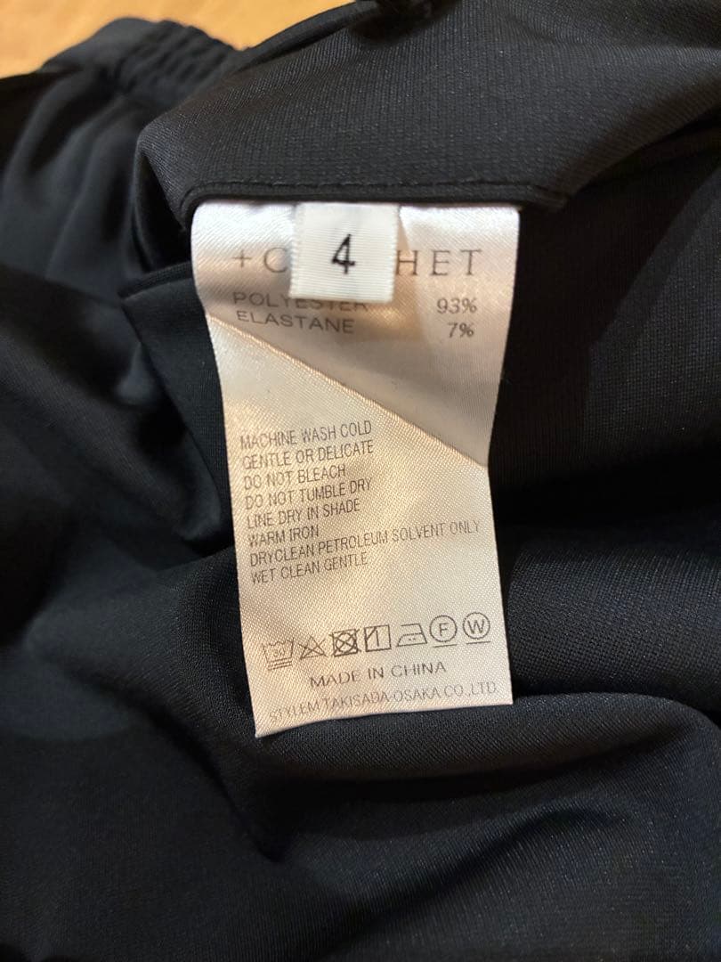 クロスクローゼット　+CLOTHET セットアップスーツ　ブラック