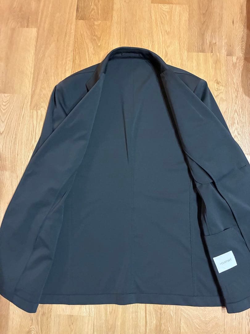 クロスクローゼット　+CLOTHET セットアップスーツ　ブラック