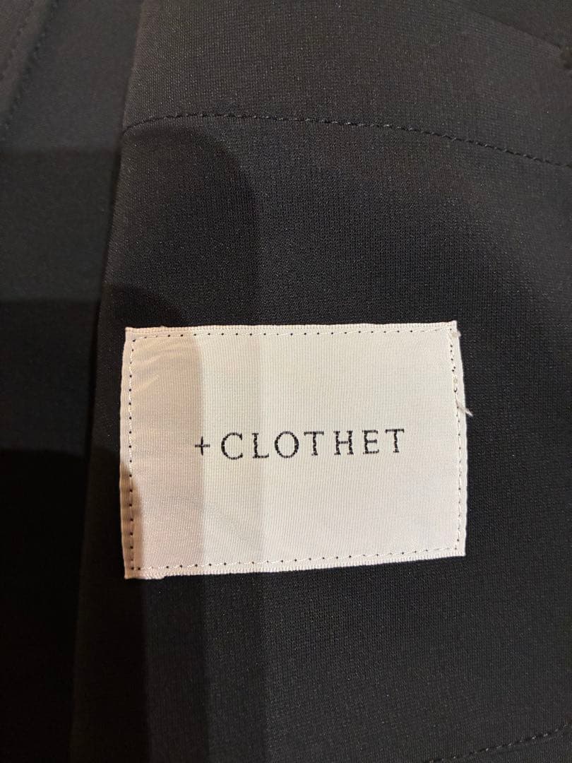クロスクローゼット　+CLOTHET セットアップスーツ　ブラック