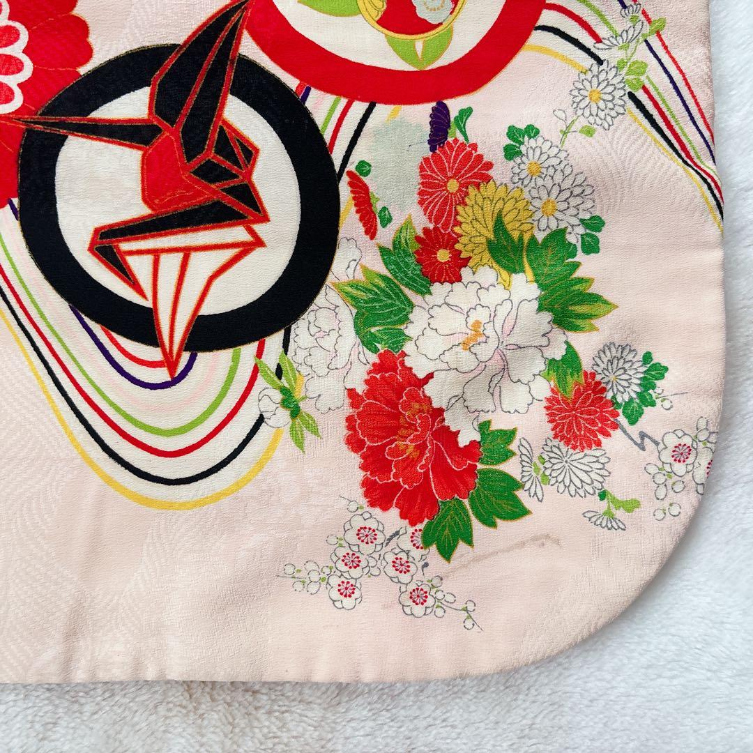 七五三　３歳　着物　セット　帯　コーデ　アンティーク　子供着物　女の子　しごき