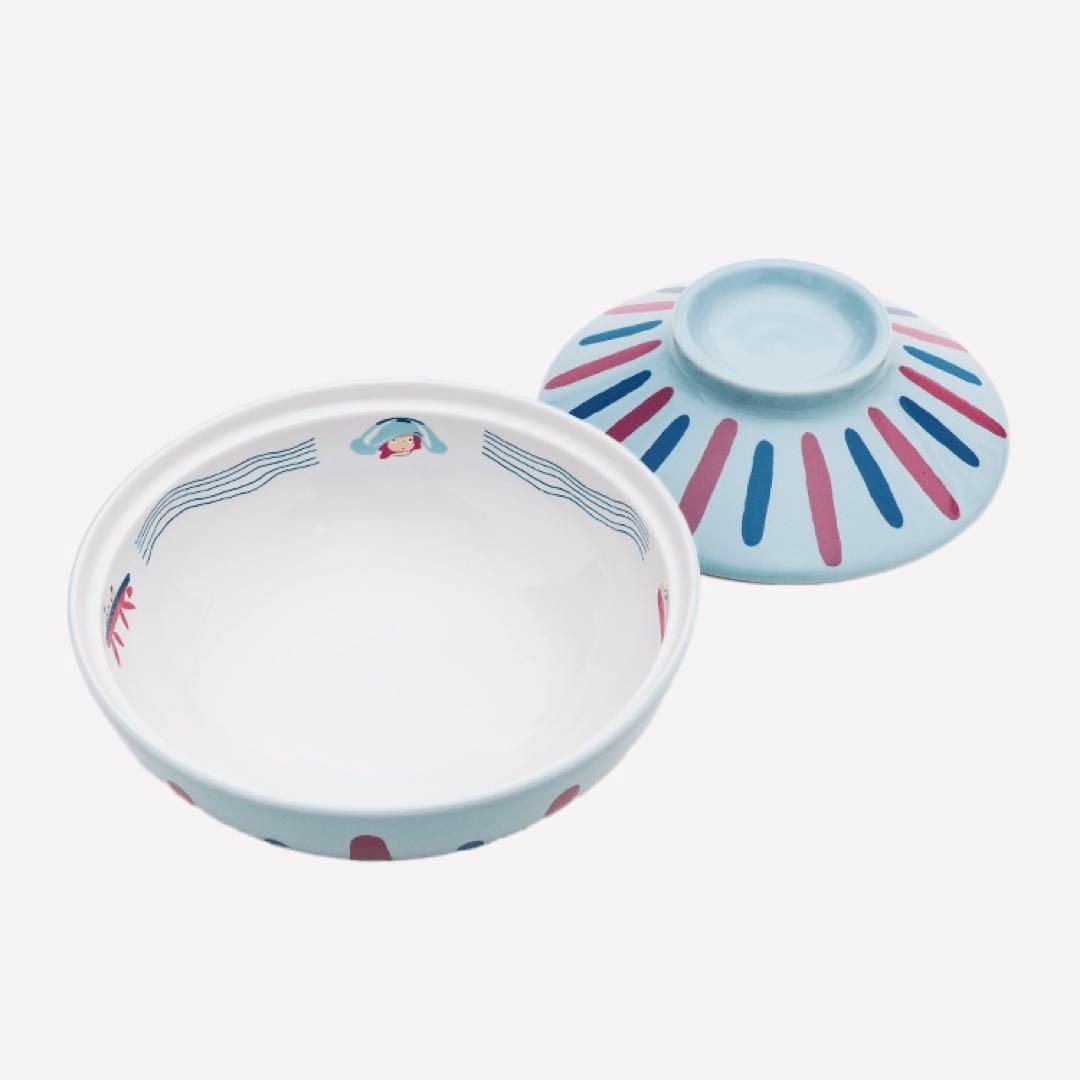 ジブリ美術館オリジナル ポニョのラーメンドンブリ