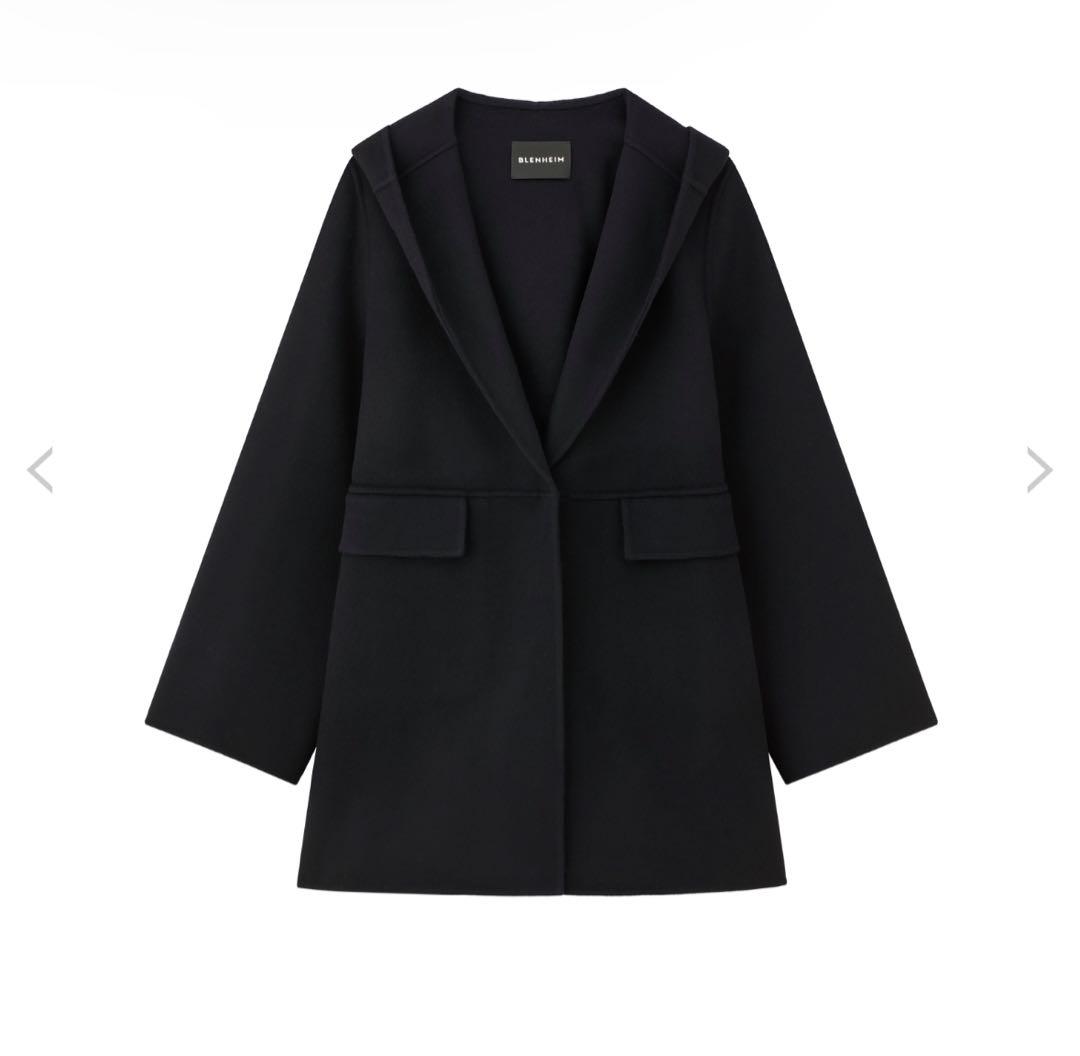 【最終値下】BLENHEIM ウールリバーフーディミドルコート