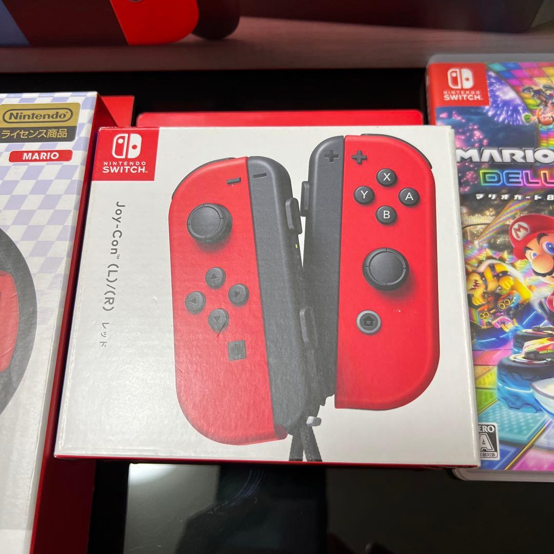 Nintendo Switch マリオカート　ジョイコン　ジョイコンハンドル