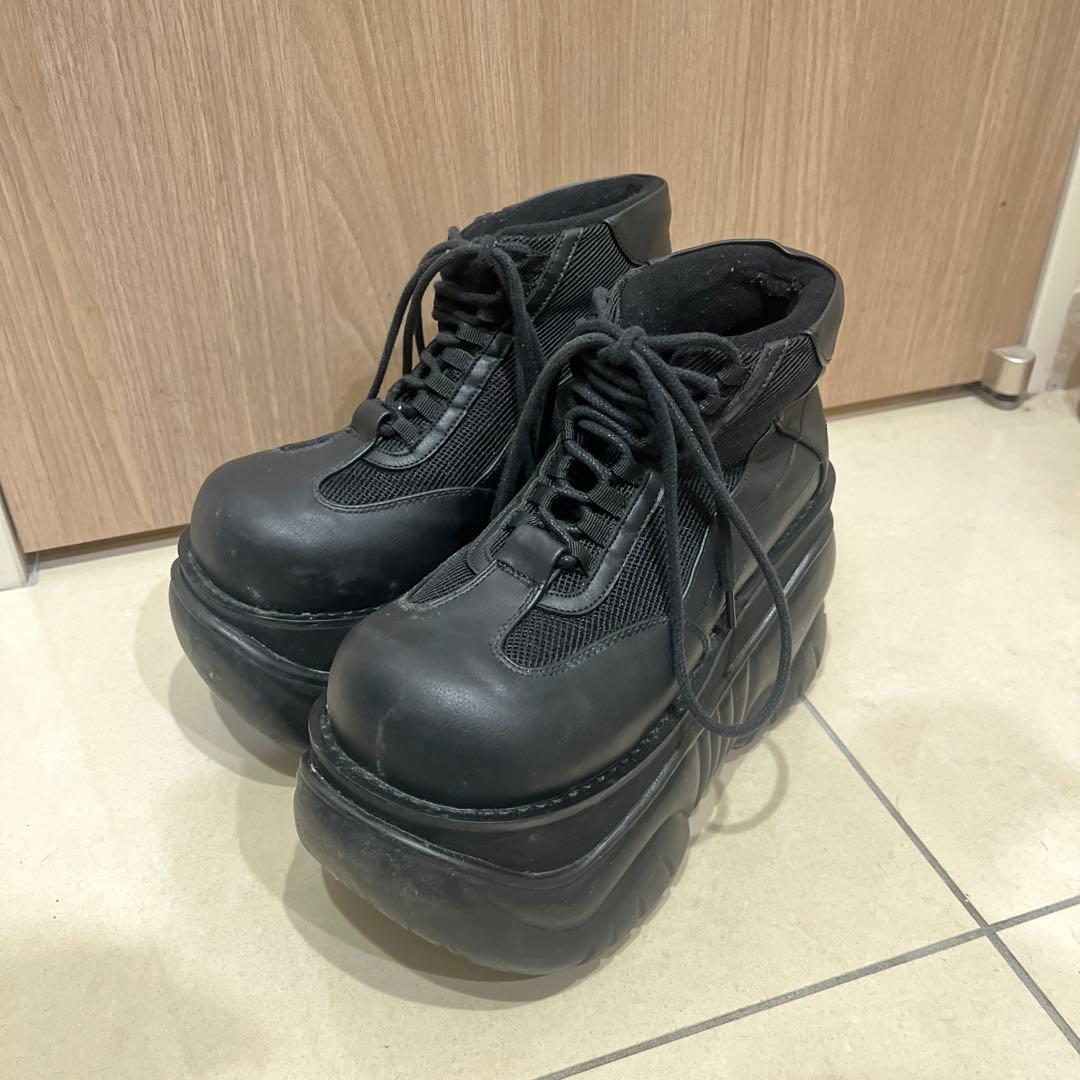 【最終値下げ】Demonia 厚底スニーカー 26.0cm ブラック