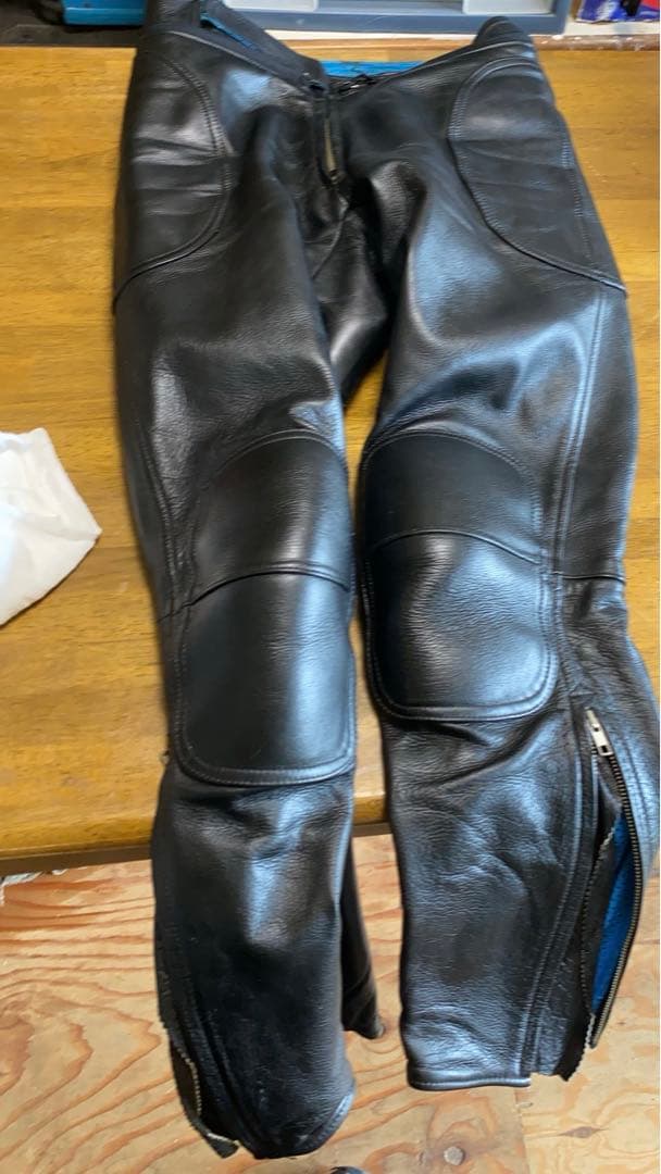 み*ん様 クシタニ レザー ツナギ レーシング 男性用　MかM/L