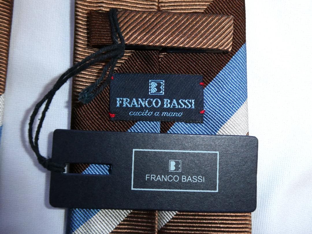 イタリア製 フランコバッシ ビームス 新品 ネクタイ FRANCO BASSI