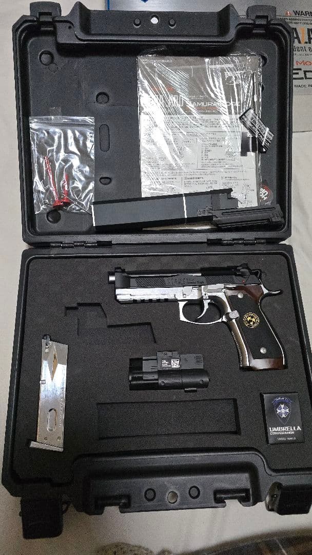 マルイ サムライエッジ アルバート.W.モデル 01 限定版 ASGK刻印有り