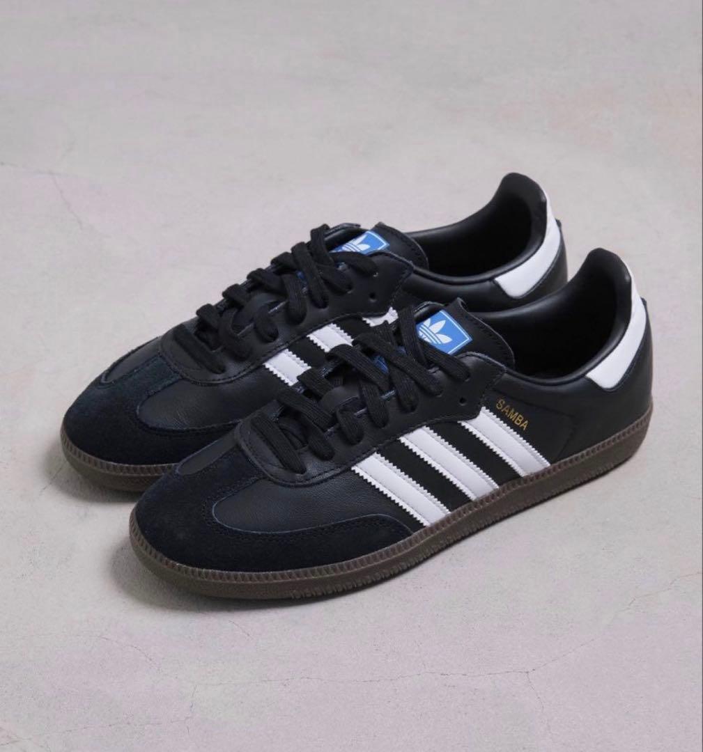 adidas Samba ブラック/ホワイト