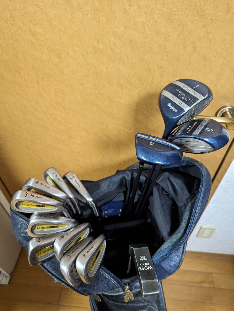 値下　マクレガー　mcgregor　カーボングラファイト　woss パター