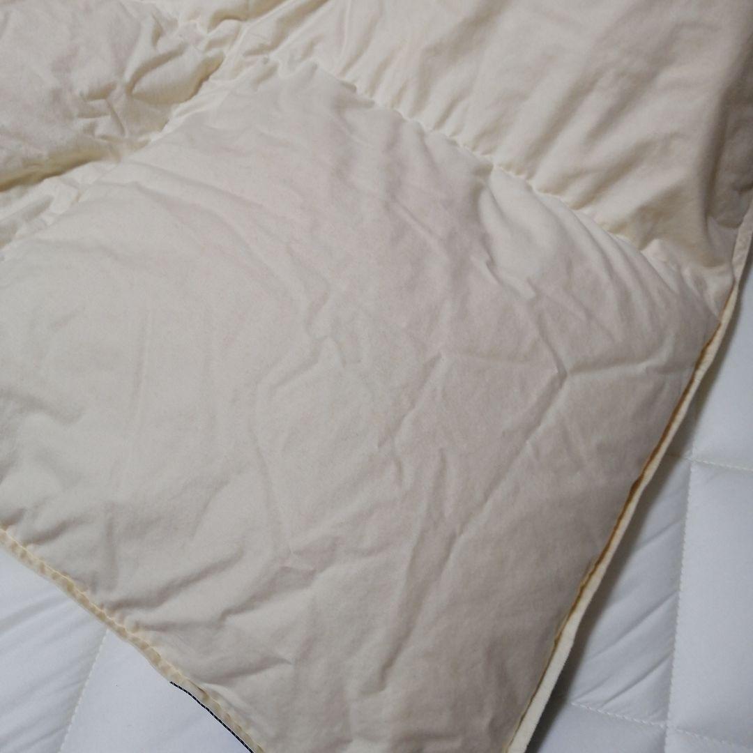 西川の羽毛布団　シングル掛布団　ダウン
