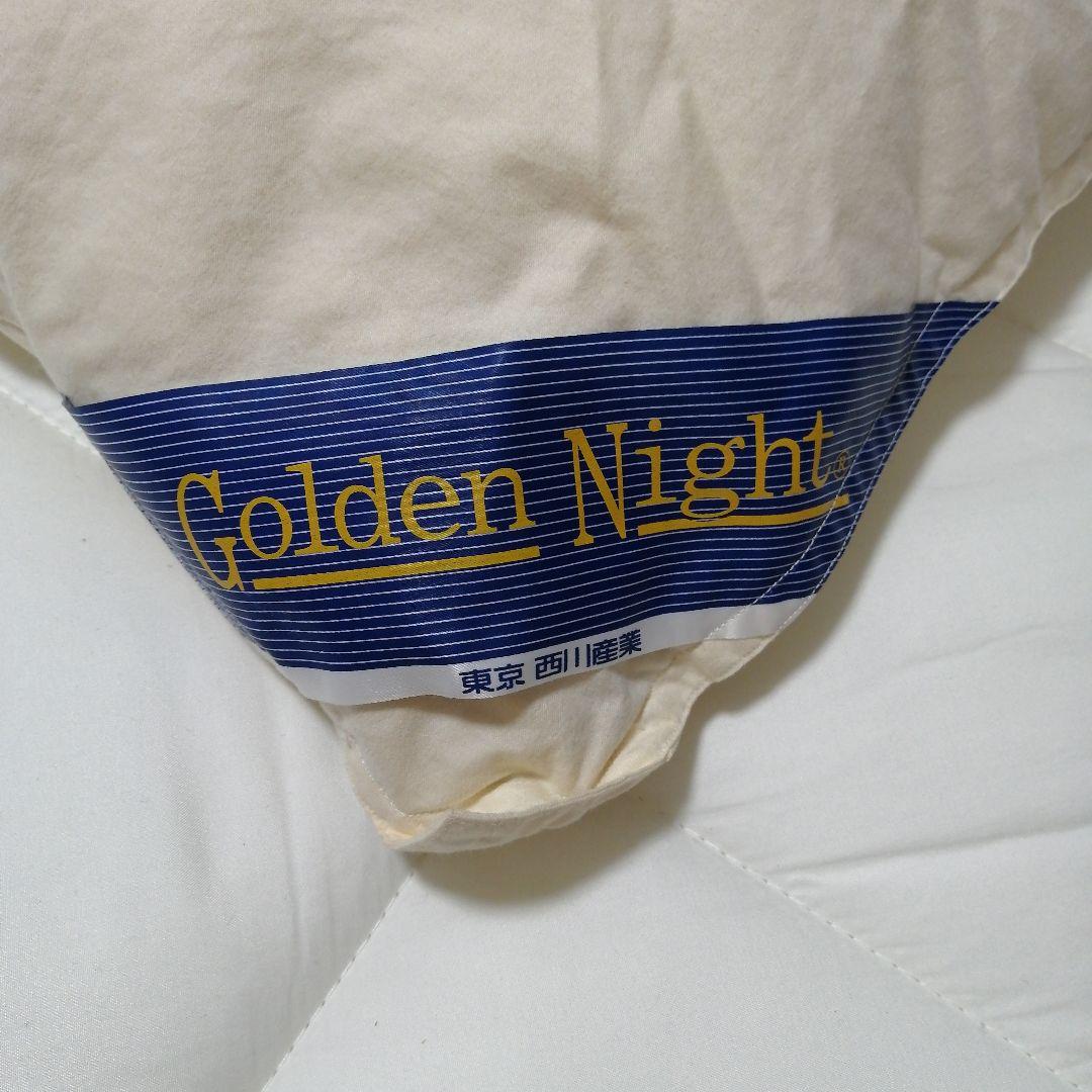 西川の羽毛布団　シングル掛布団　ダウン