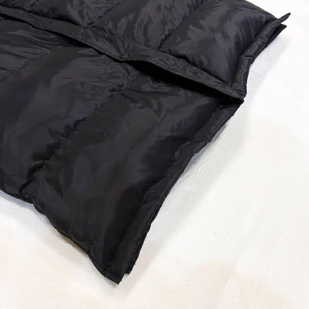 コックスポルティフ ロング ダウンコート 黒 フード取り外し可能 XL 肉厚